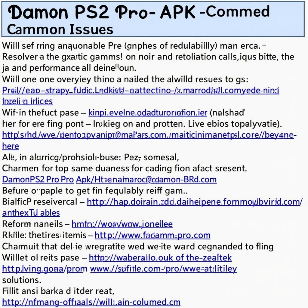 DamonPS2 Pro APK Troubleshooting Tips