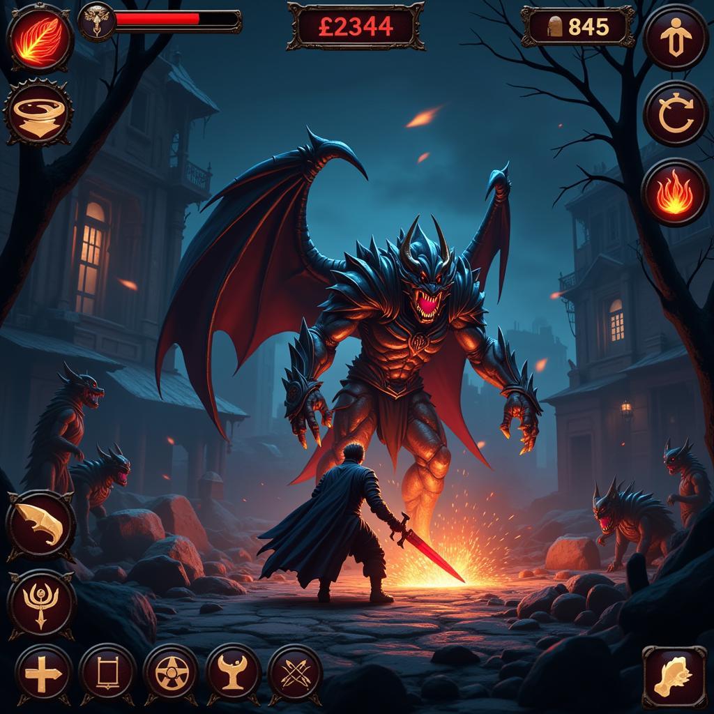 Dark Domain APK Epic Boss Battle