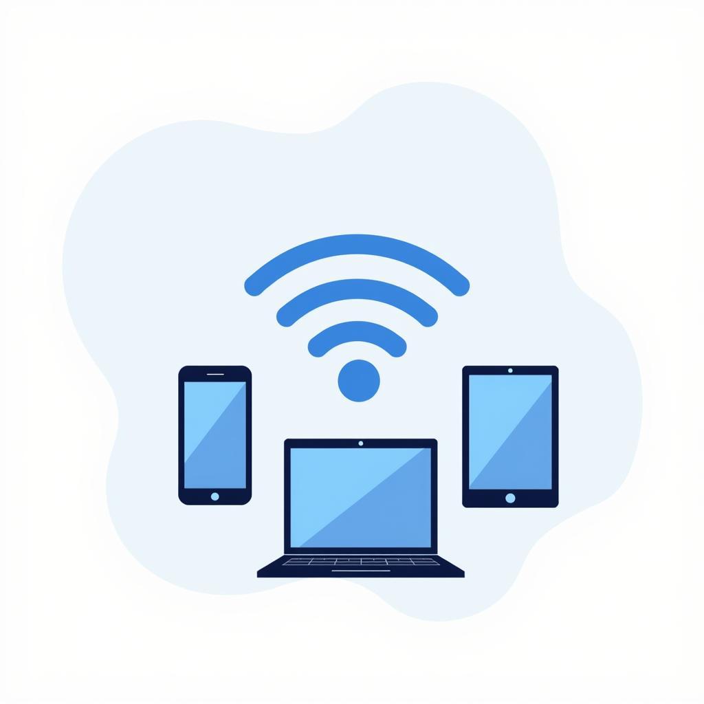 Data sharing through wifi hotspot