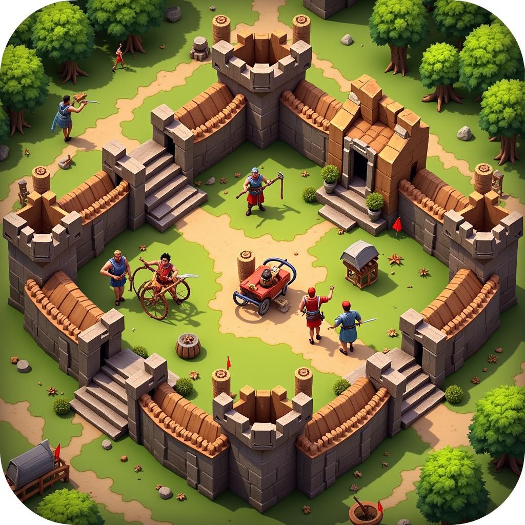 Dawn of Man APK Combat and Defense Strategies