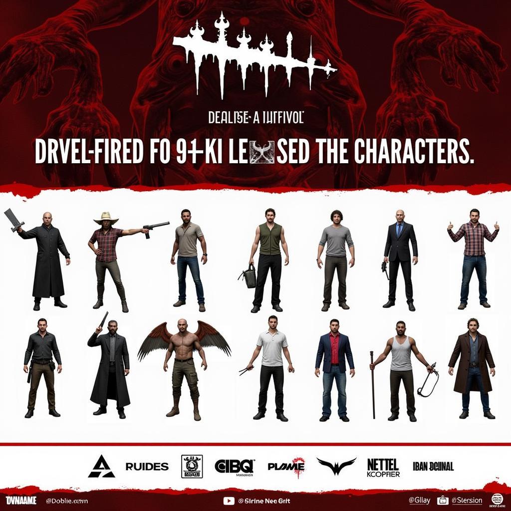 Dead by Daylight Mobile Characters