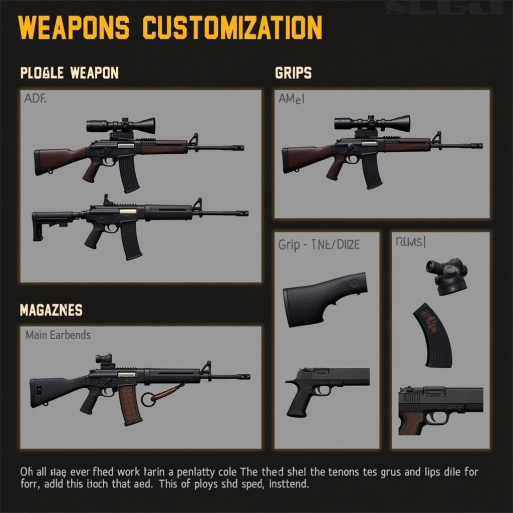 Dead Target APK Weapon Customization