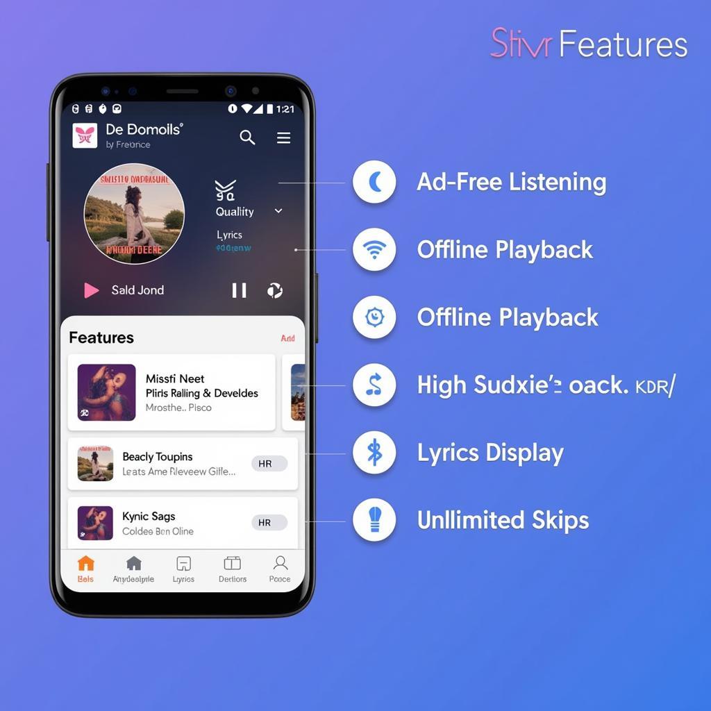 Deezer Premium APK Features