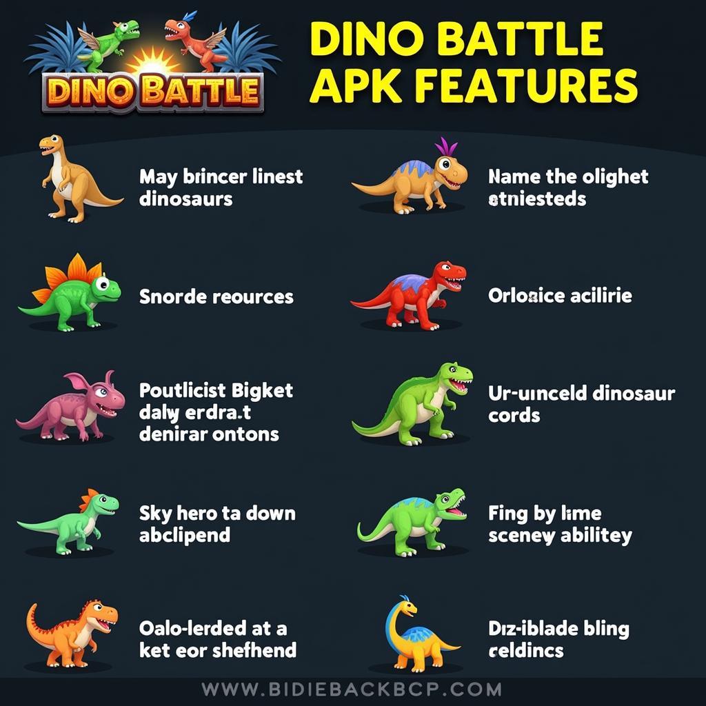 Dino Battle APK Hack Features