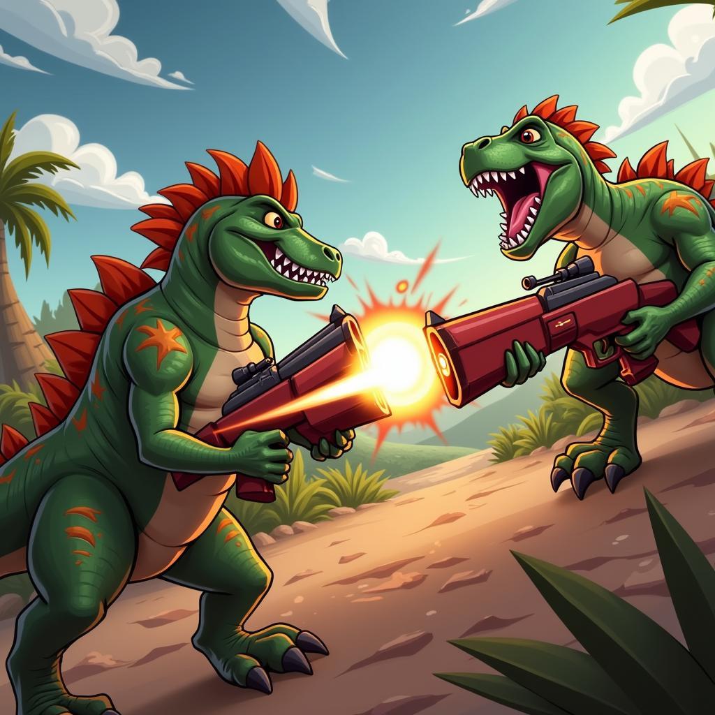 Dino Squad Gameplay Screenshot