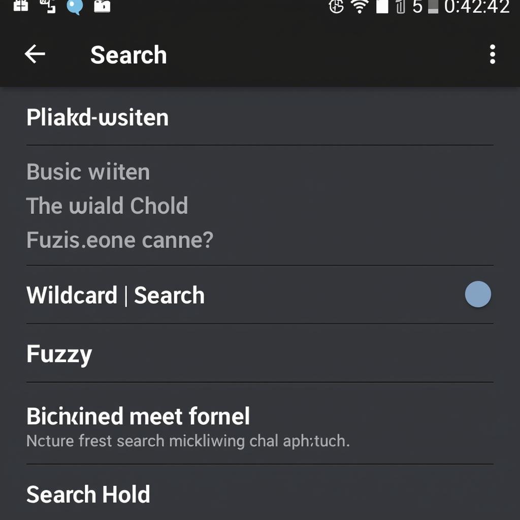 DioDict 3 search options