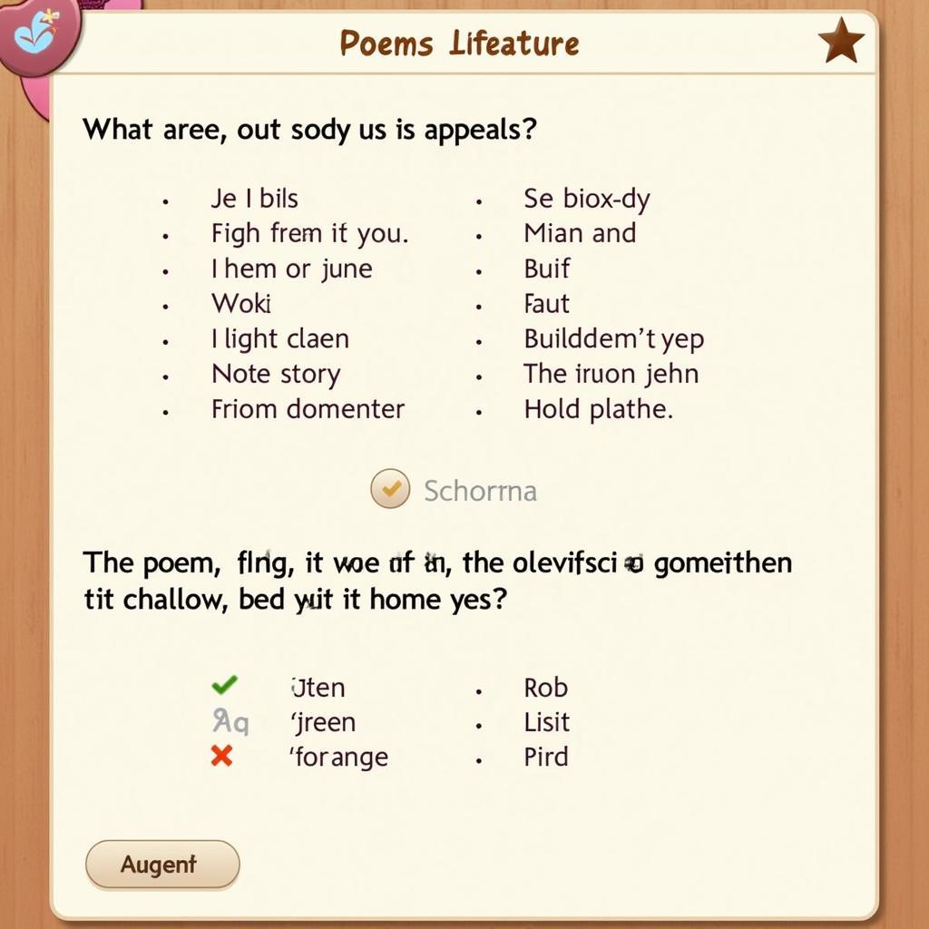 Doki Doki Literature Club Poem Writing