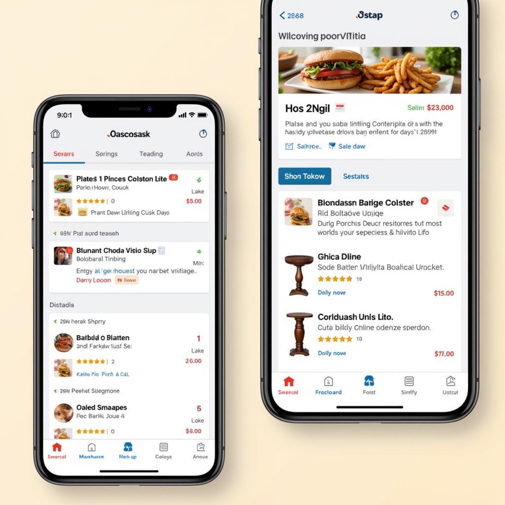 Doordash App Interface