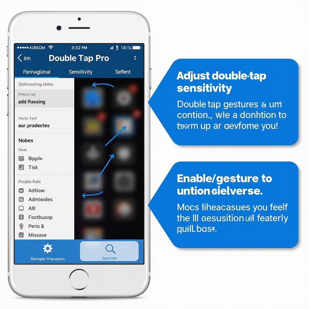 Double Tap Pro Accessibility Features