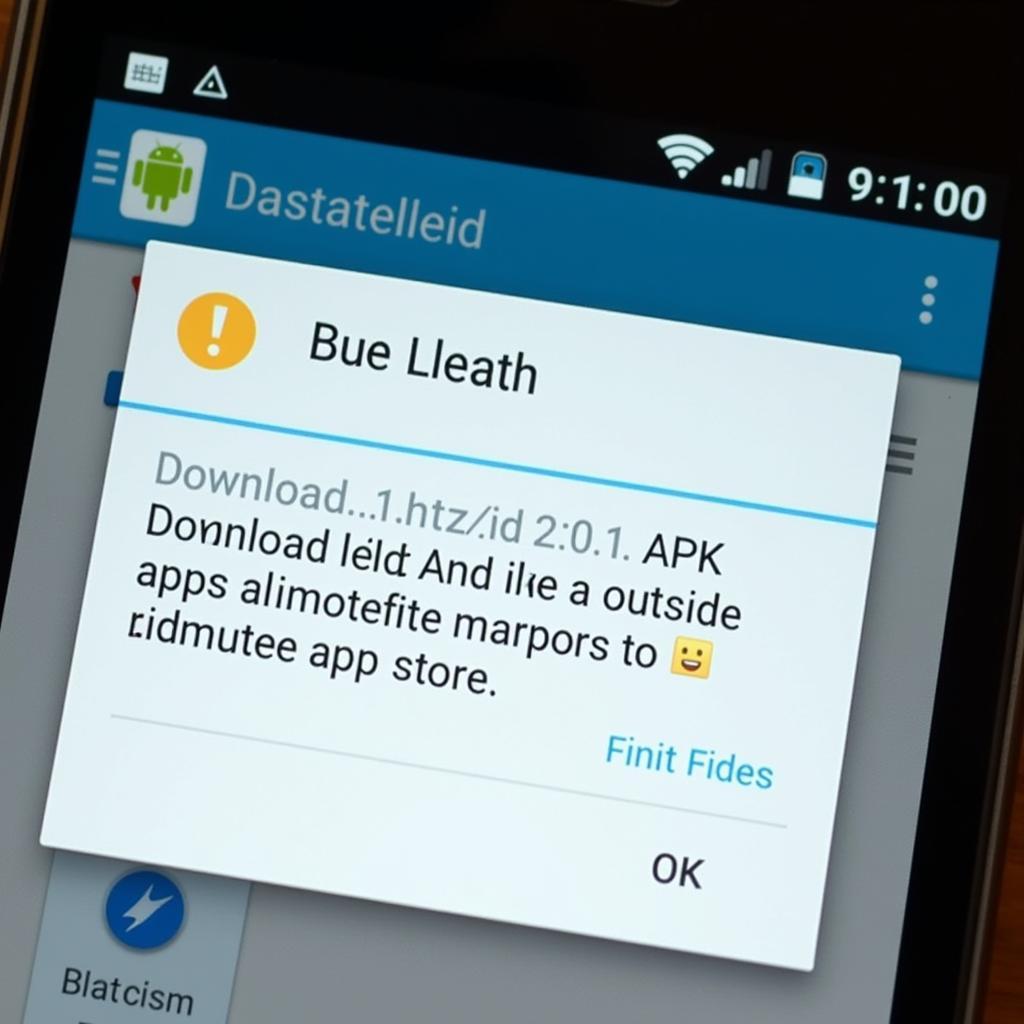 Downloading Android 2.1 APK File on a Phone