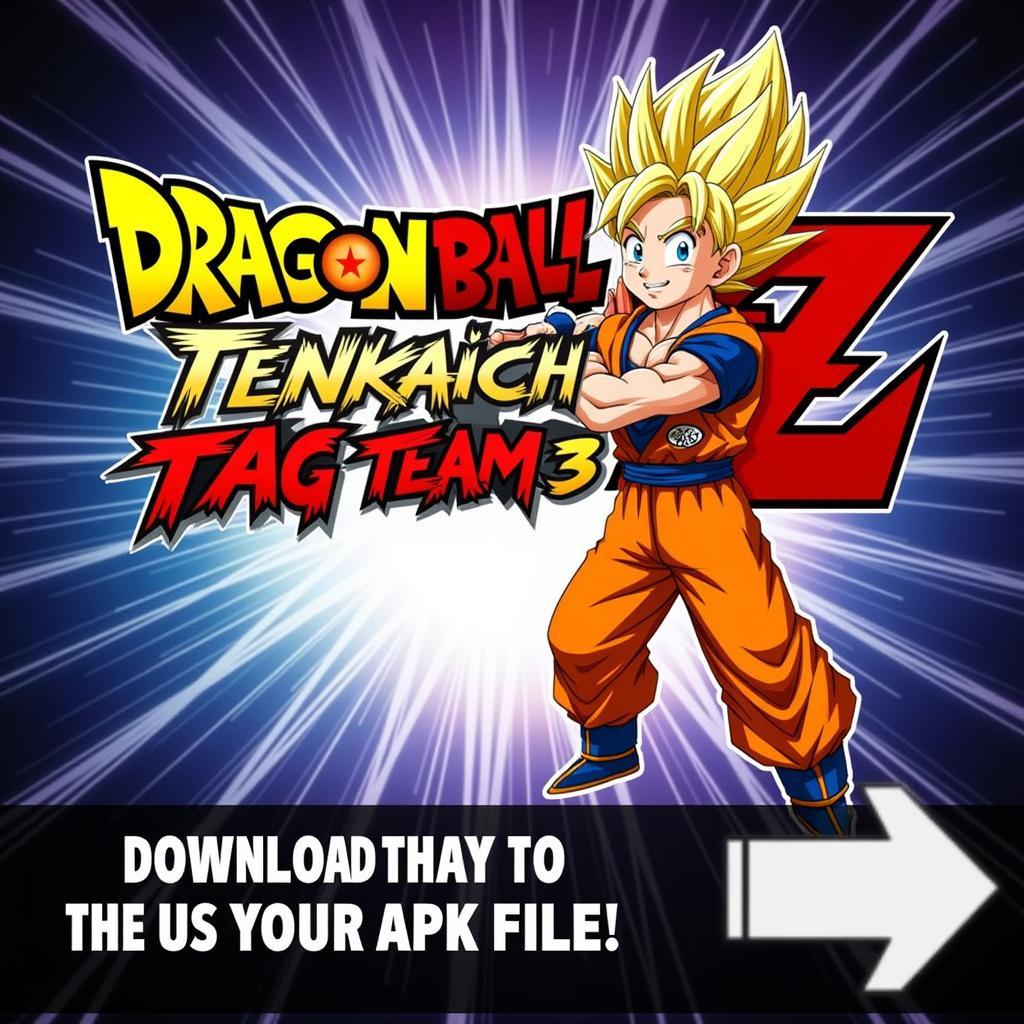 Download Dragon Ball Tenkaichi Tag Team 3 APK Button