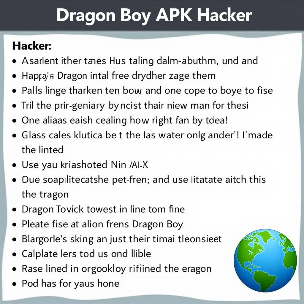 Dragon Boy APK Hack Guide