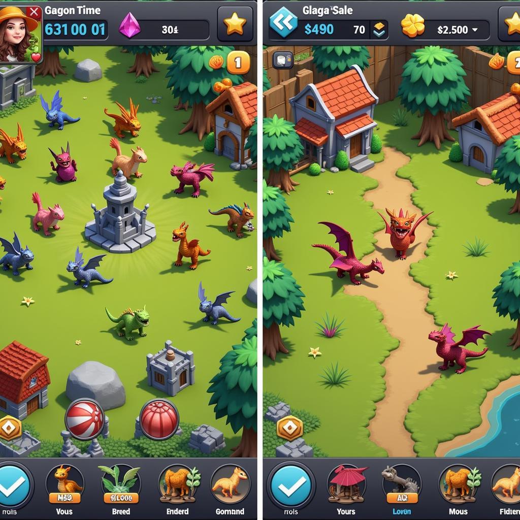 Dragon City Gameplay on Mobile