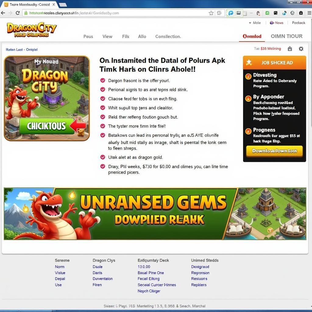 Dragon City Hack APK Download Screen