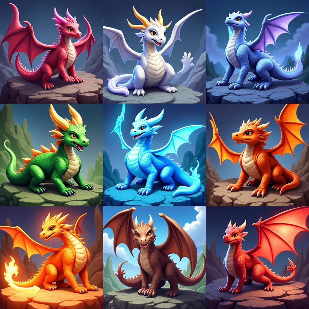 Dragon Sky Mod APK Dragon Collection