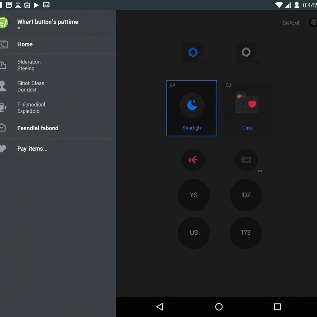 DroidJoy Pro APK Interface Screenshot