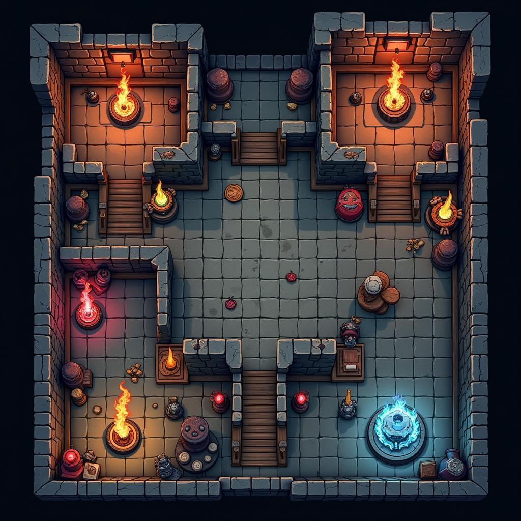 Dungeon Maker APK: Layout and Traps