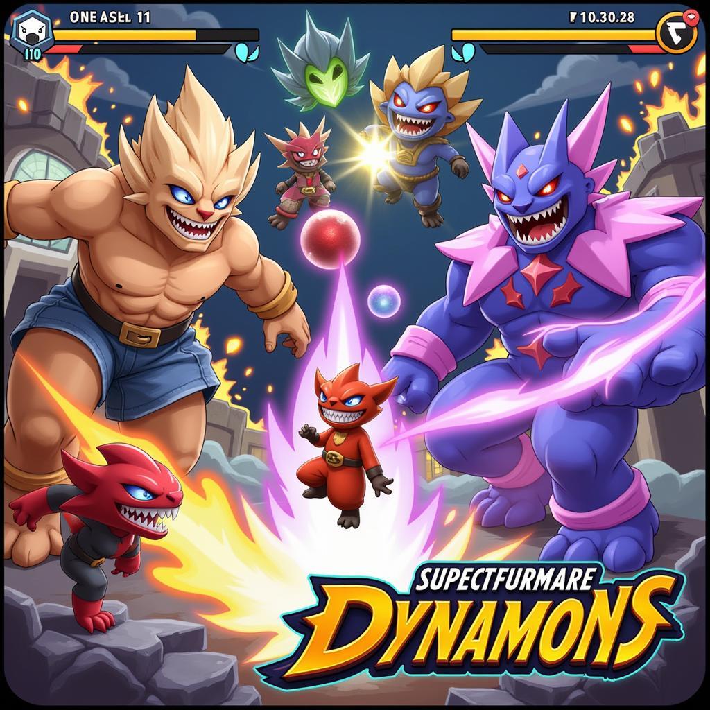 Dynamons World Gameplay Screenshot