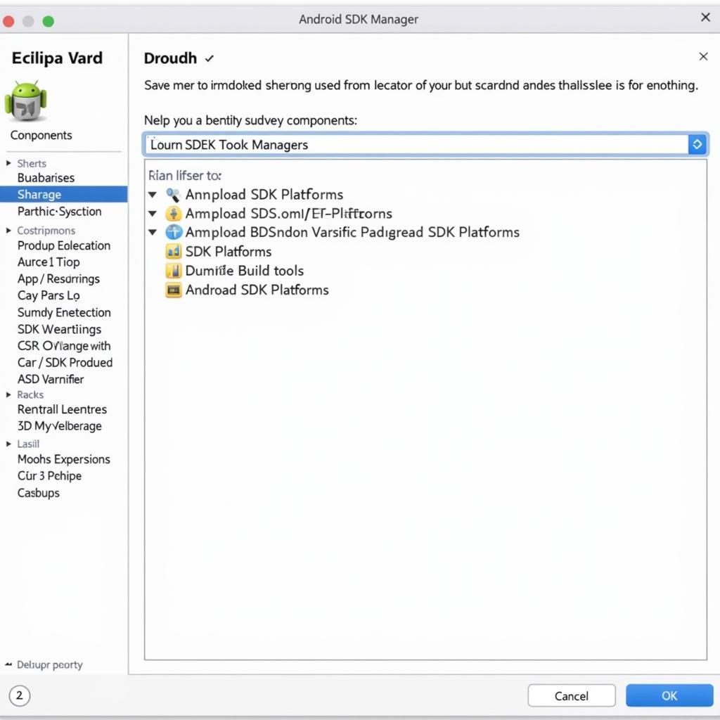 Setting up Android SDK in Eclipse