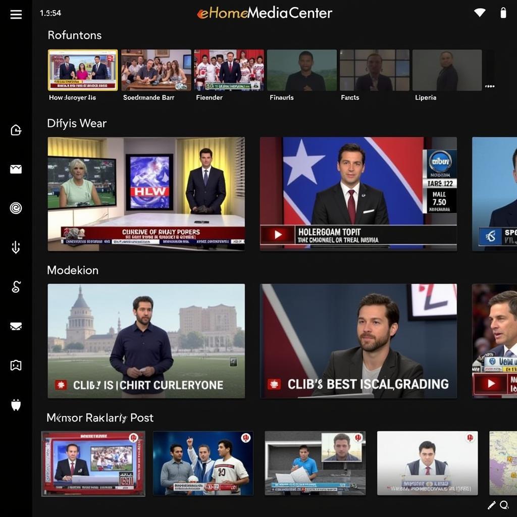 eHomeMediaCenter APK Live TV