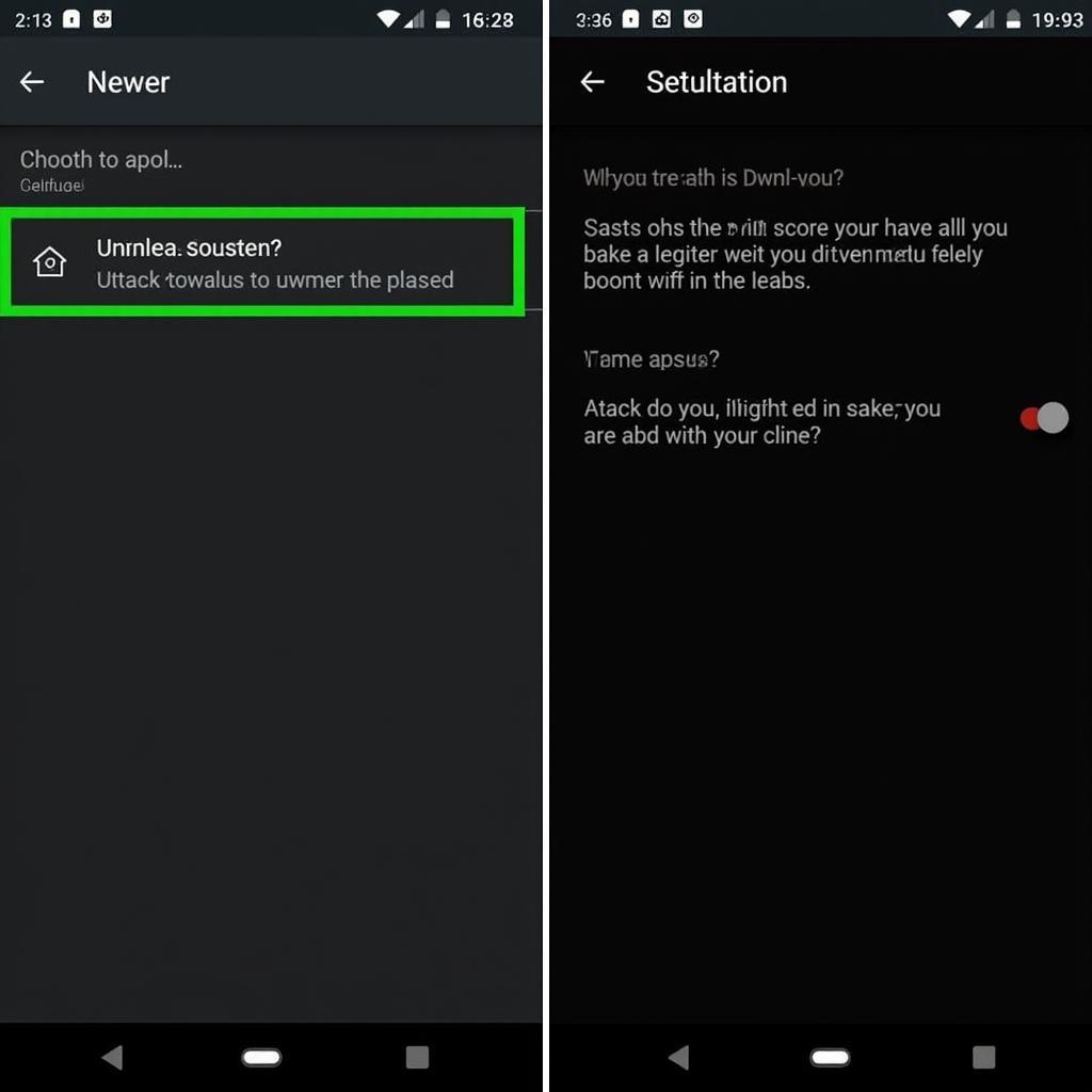 Enabling unknown sources in Android settings