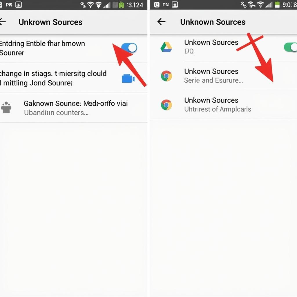 Enable Unknown Sources Android