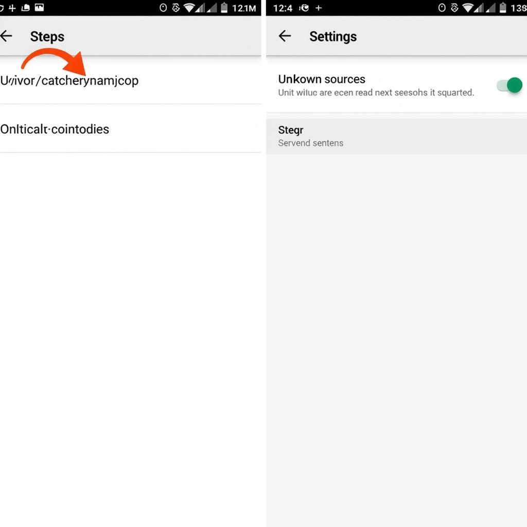 Enable Unknown Sources on Android