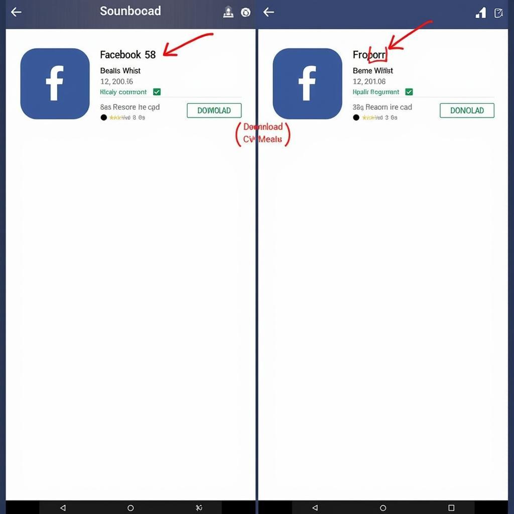 Facebook 58 APK Download Interface