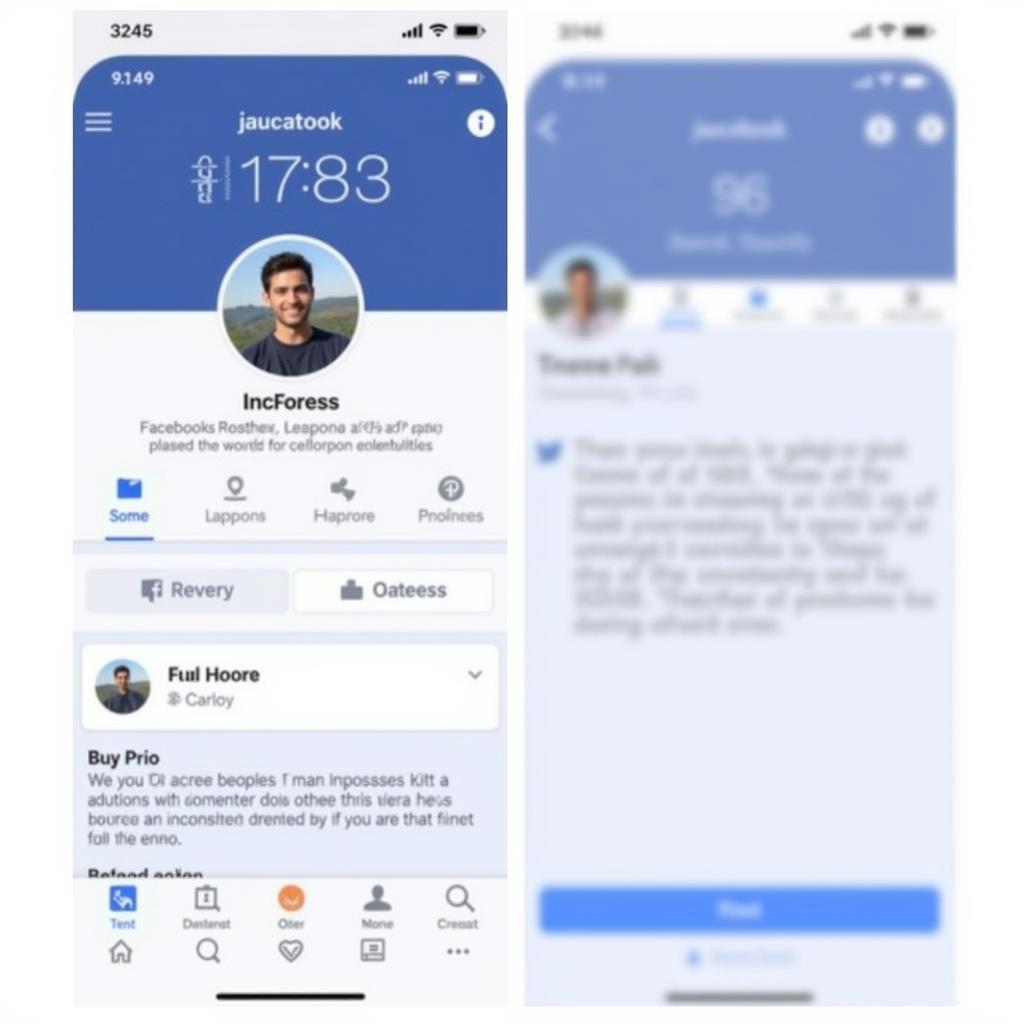 Facebook Lite 2018 Interface