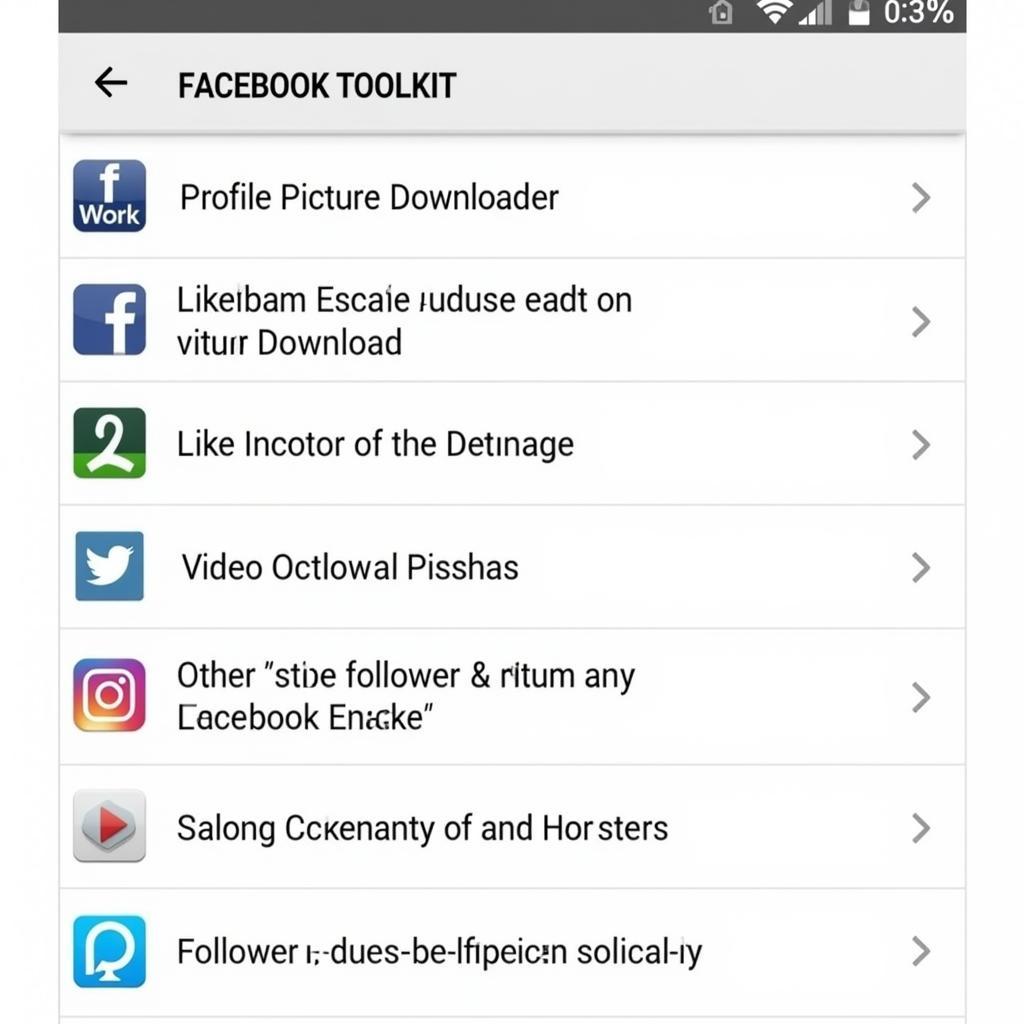 Features of a Typical Facebook Toolkit APK