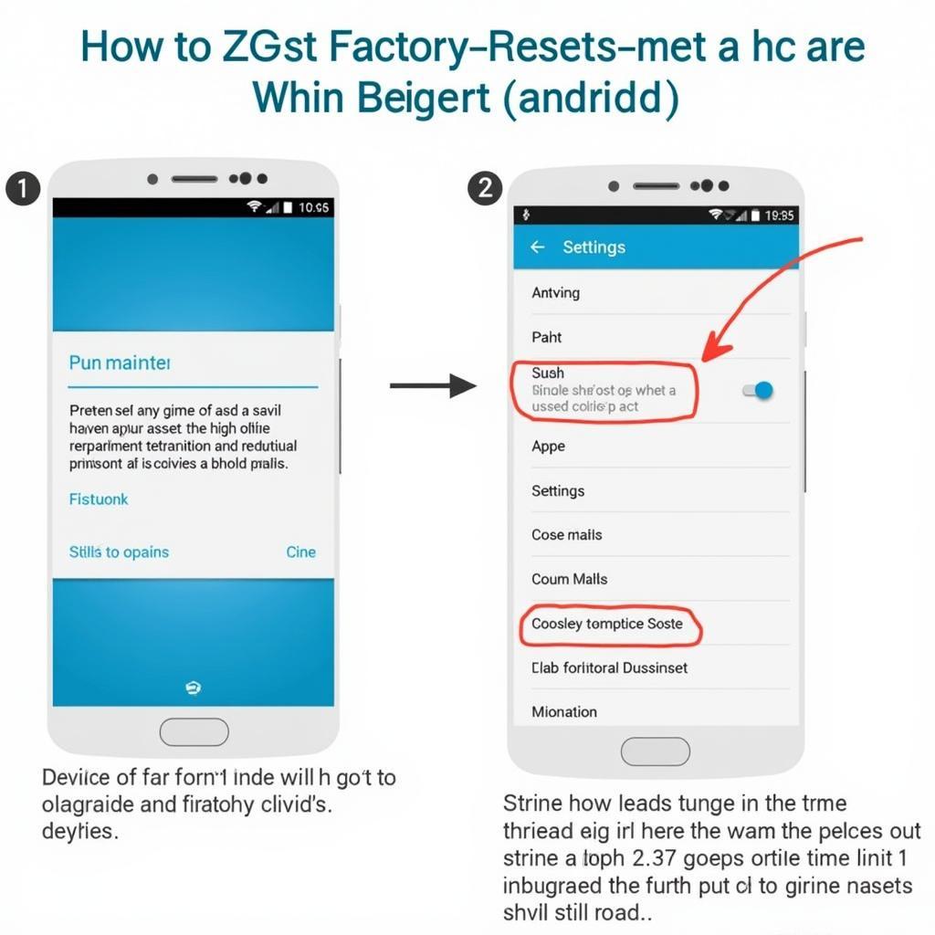 Performing a Factory Reset