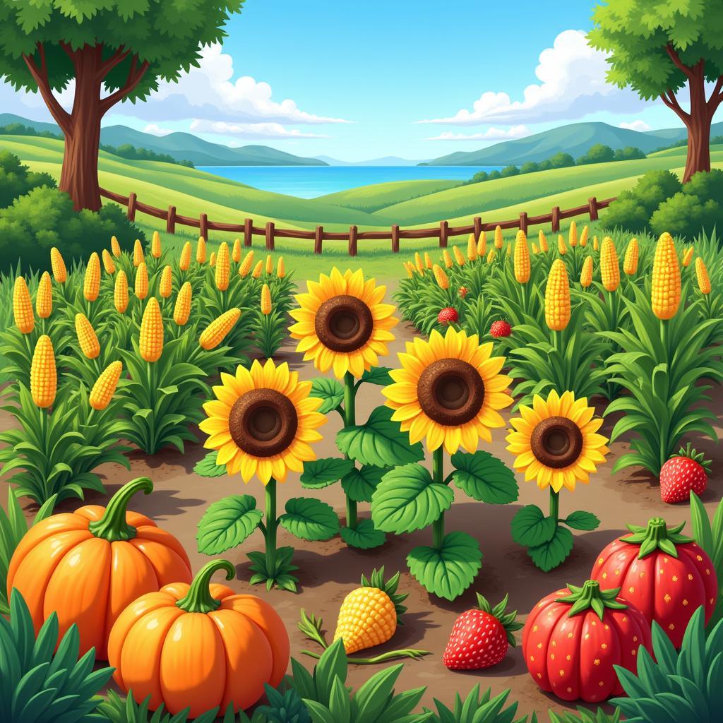 Family Farm Seaside - Crops