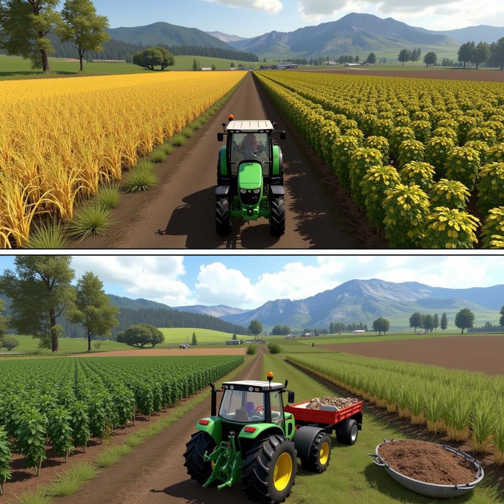 Farming Simulator 20 Mod APK Gameplay Screenshot