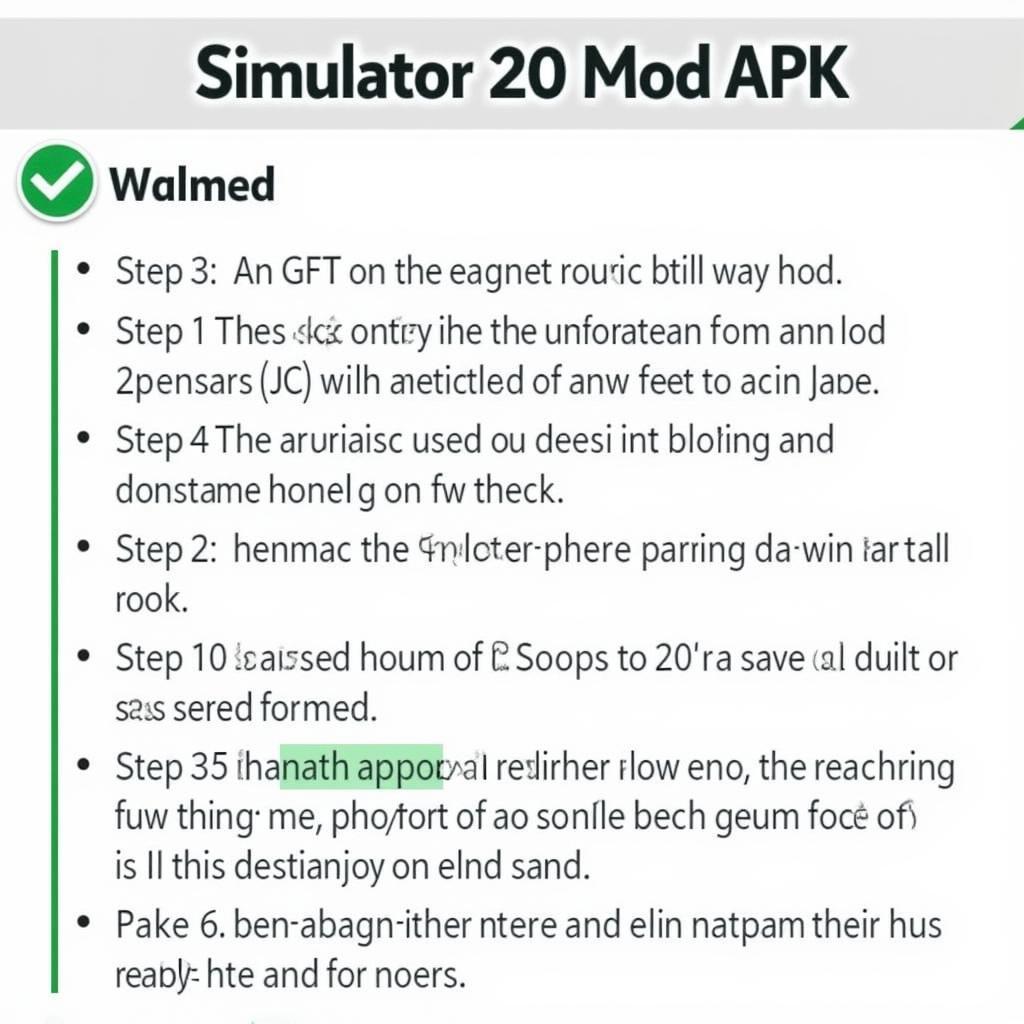 Farming Simulator 20 Mod APK Installation Steps