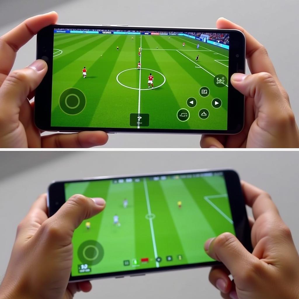 FIFA 12 APK gameplay on mobile phone