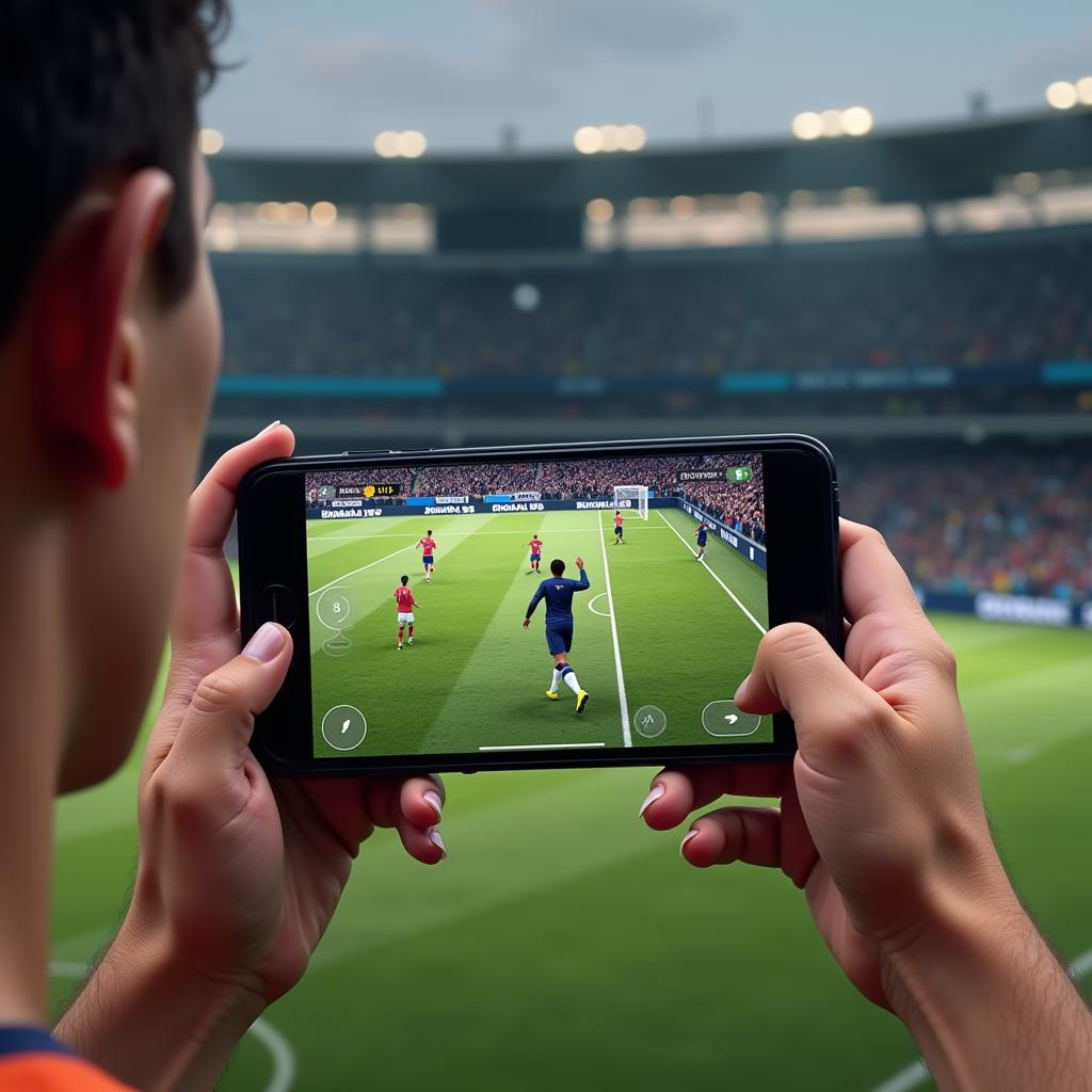 FIFA 20 Gameplay Screenshot on Mobile