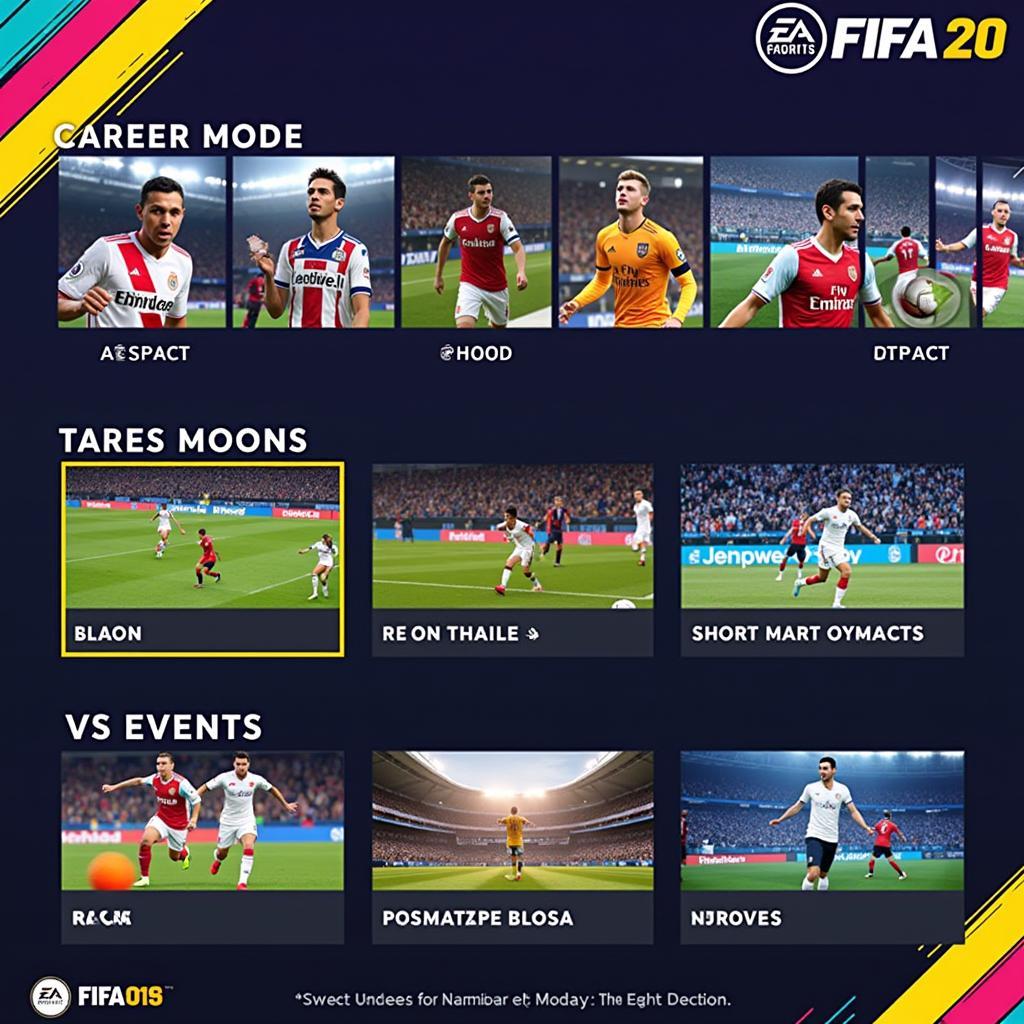 FIFA Mobile 20 Game Modes