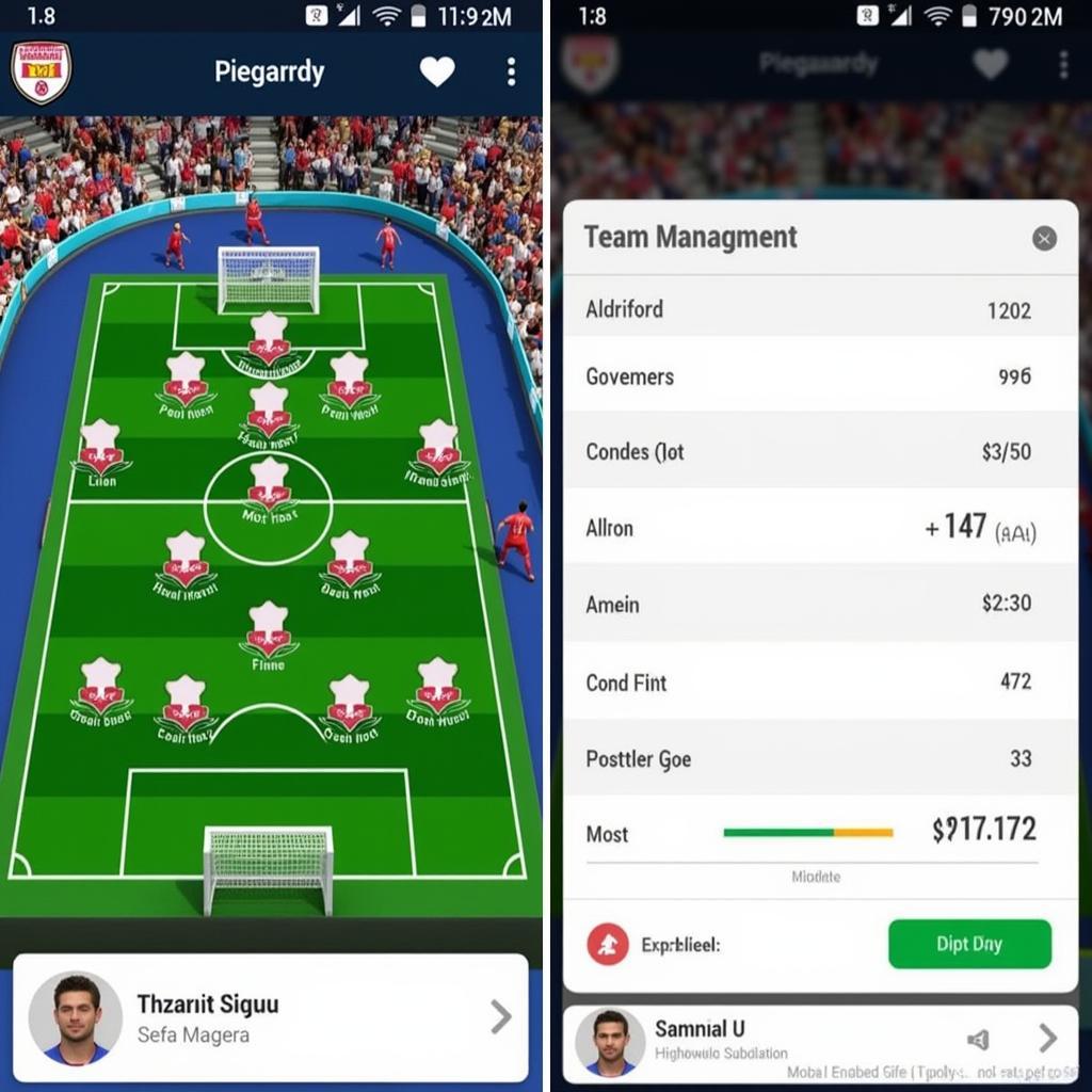 FIFA Online 4 APK Team Building