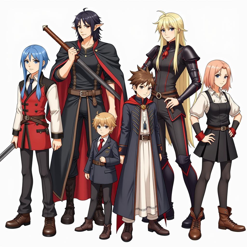 Final Fantasy Tactics characters in apk mod