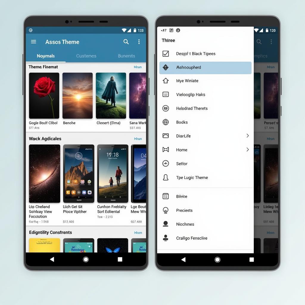 Finding Android Themes