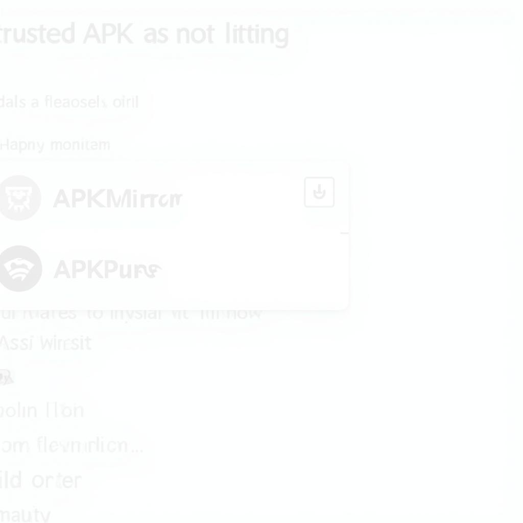 Reliable APK Sources