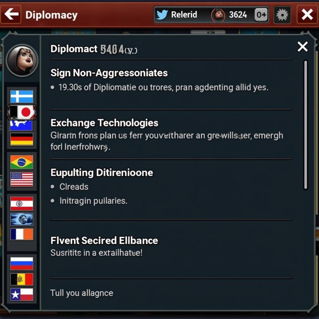 First Strike Diplomacy Options