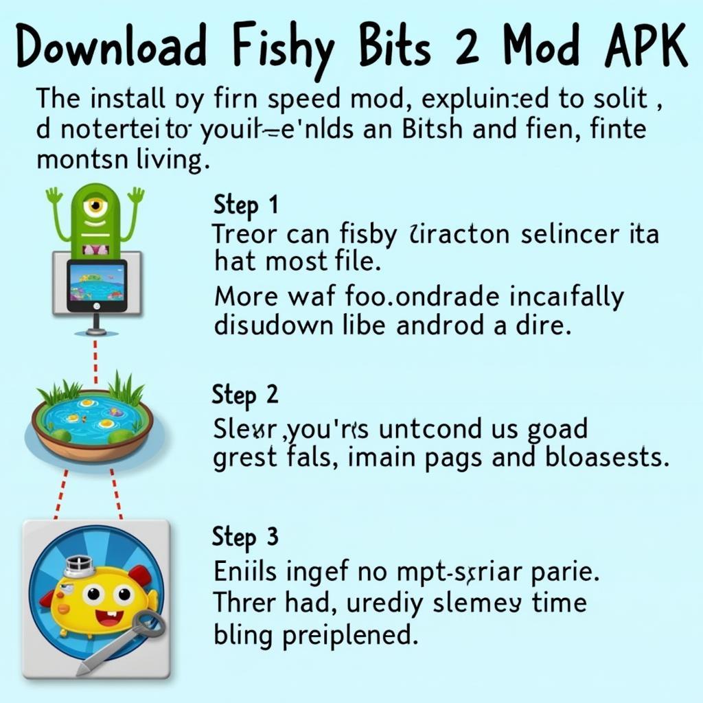 Downloading Fishy Bits 2 Mod APK