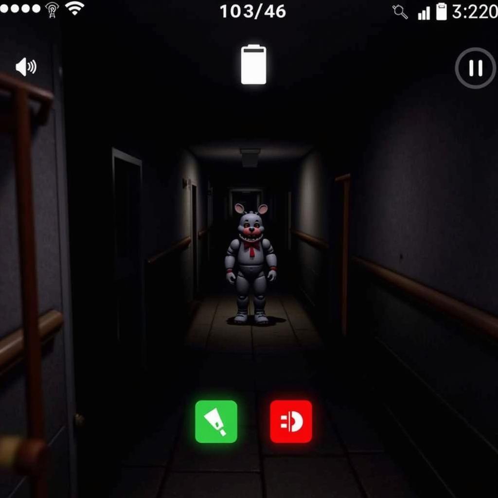 FNAF 4 Mobile Gameplay Screenshot