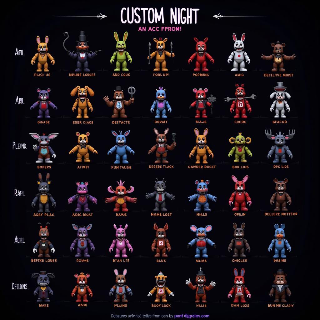 FNAF UCN Custom Night