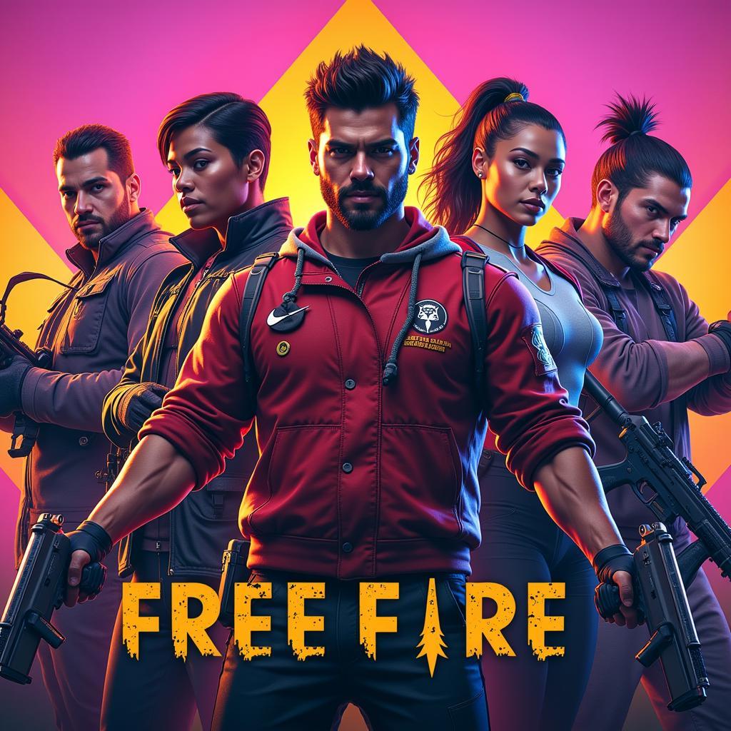 Free Fire Characters & Weapons