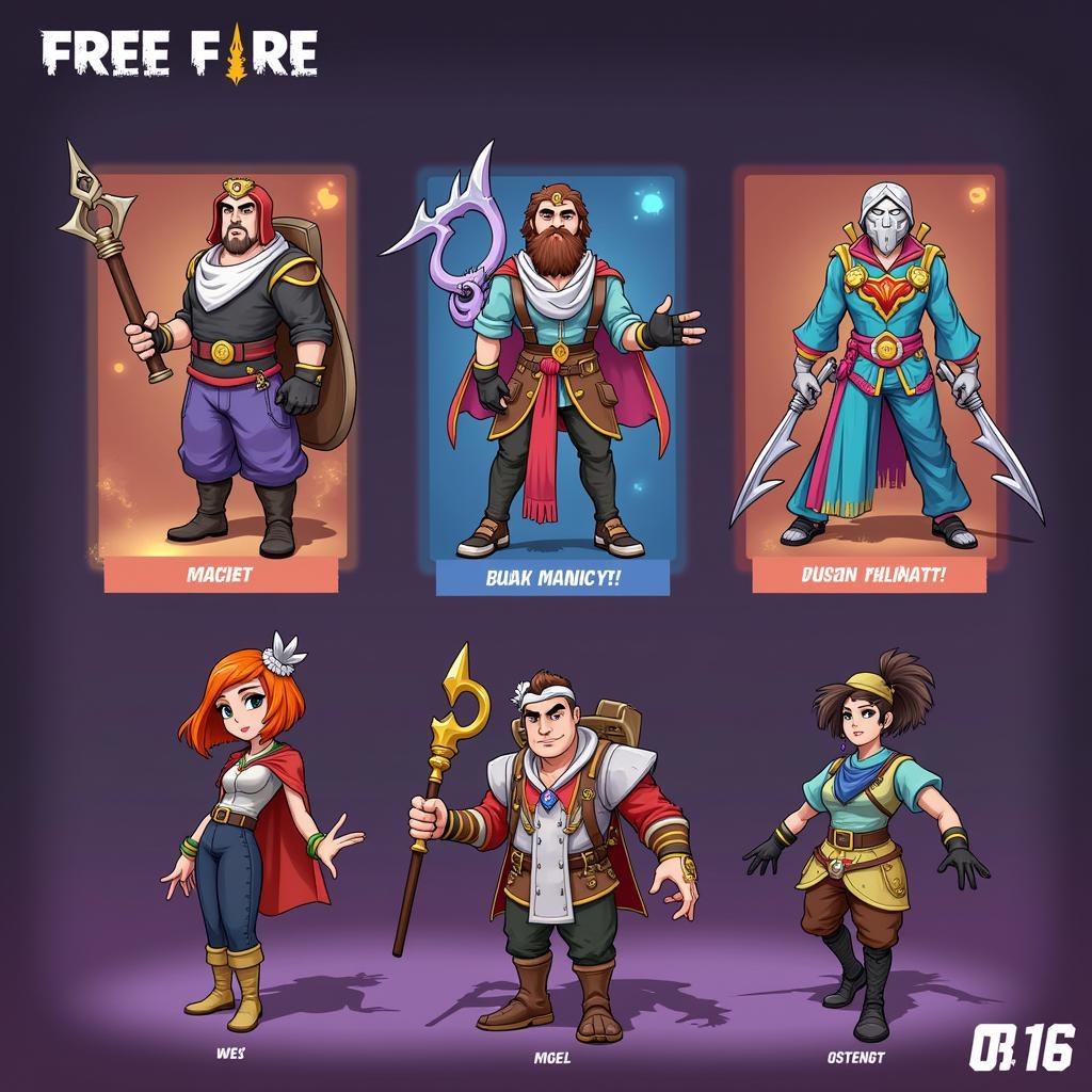 Free Fire OB16 New Character