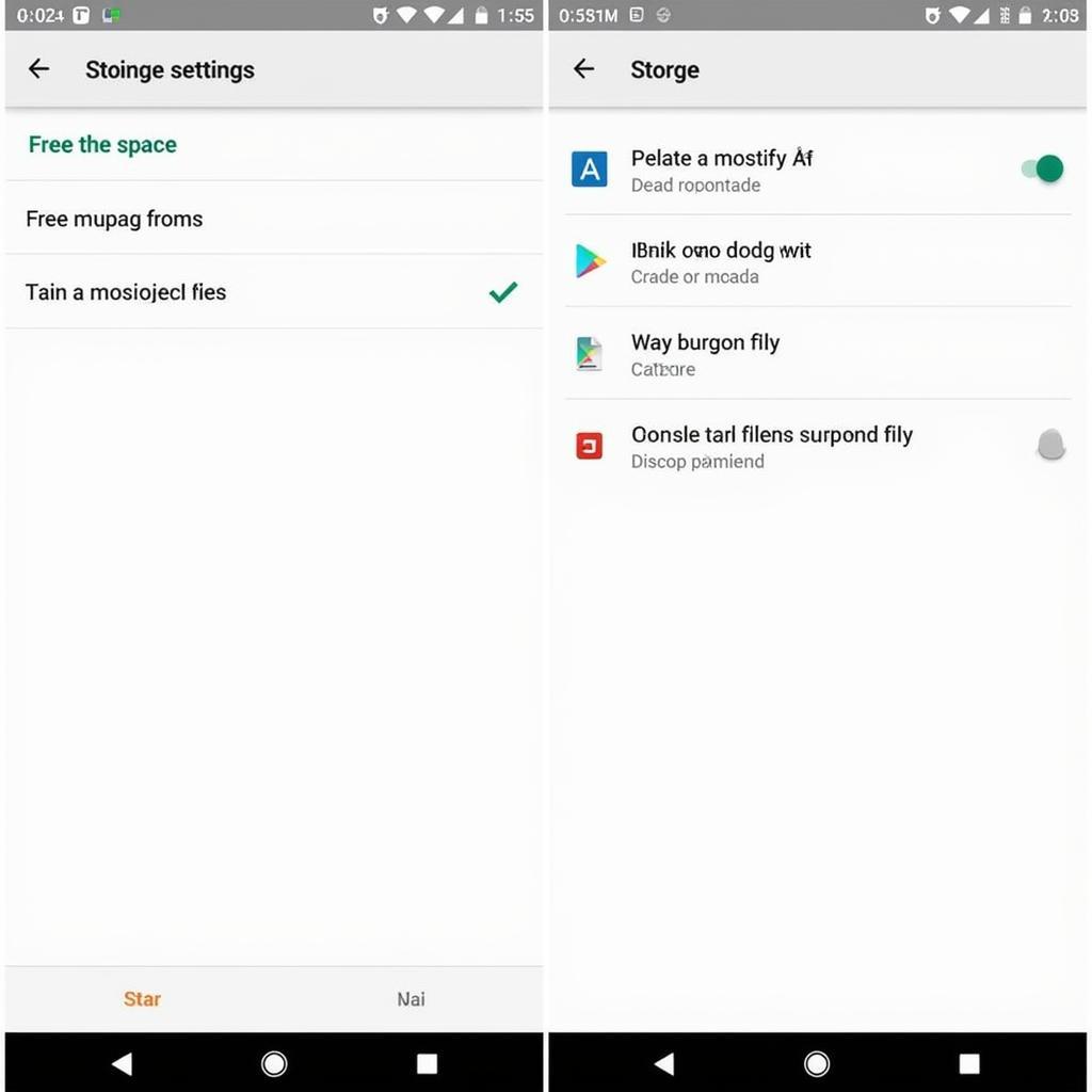 Freeing Up Storage Space on Android 5