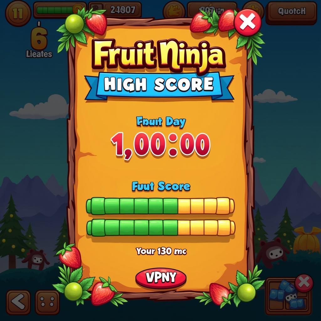 Fruit Ninja Classic High Score