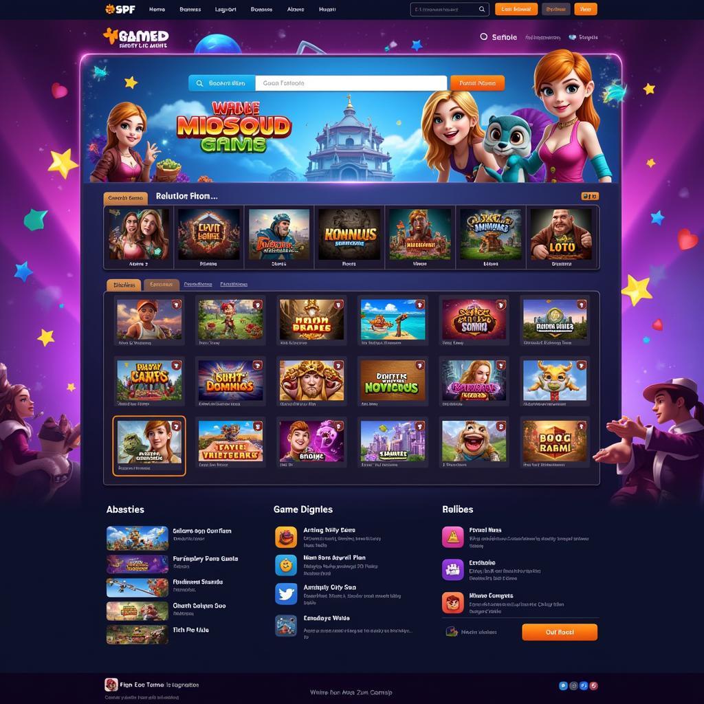 Game VH APK Homepage